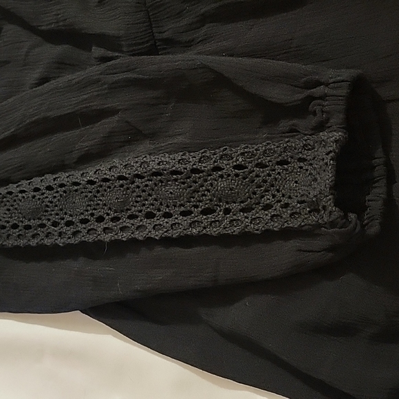 Elan Black Shorts Romper - Picture 5 of 6